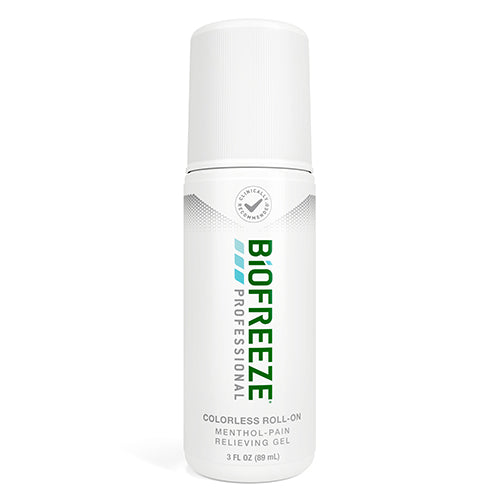 Biofreeze - 3 Oz. Roll-On Dye-Free Prof Version