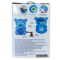 Mr. Blue Bear Pediatric Compressor Nebulizer  Blue Jay - Precision Lab Works