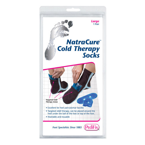 NatraCure Cold Therapy Socks Large/Extra Large  (Pair) - Precision Lab Works