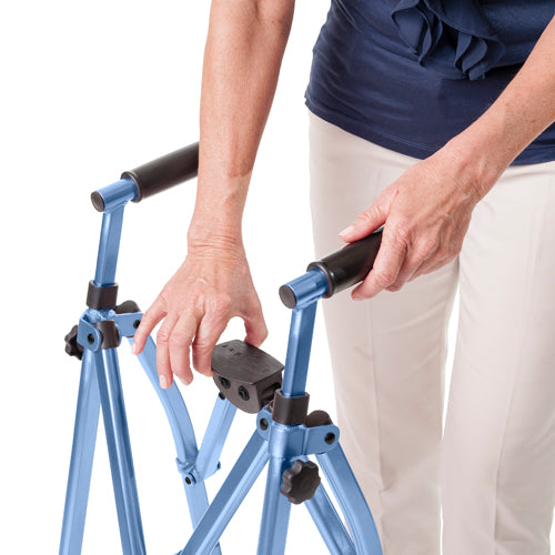 EZ Fold-N-Go Walker Cobalt Blue by Stander - Precision Lab Works