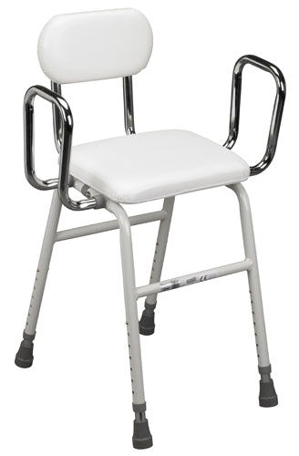 Kitchen (All-Purpose) Stool w/Adjustable Arms - Precision Lab Works