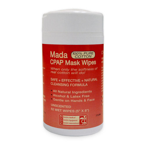 CPAP Mask Wipes  Mada Unscented  Tub/62 - Precision Lab Works