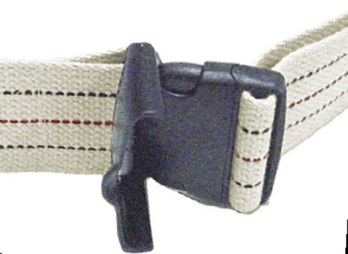 Gait Belt w/ Safety Release 2  x 48  Striped (#80515) - Precision Lab Works