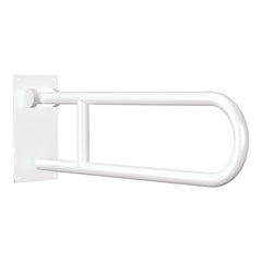 Flip-Up Grab Bar  White Powder Coat  Standard - Precision Lab Works