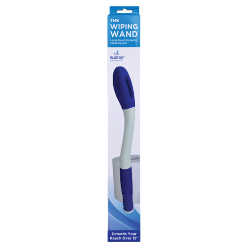 The Wiping Wand-Long Reach Hygienic Cleaning Aid-Blue Jay - Precision Lab Works