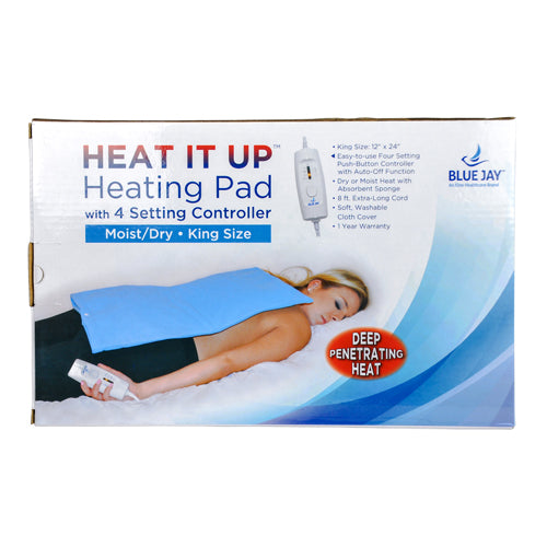 Heating Pad 12 x24   Moist/Dry 4 Position Switch  Auto-Off - Precision Lab Works