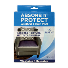 Reusable Absorbent Chair Pad 18  x 24  by Blue Jay - Precision Lab Works