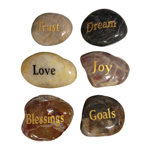 Inspirational Zen Stones Countertop Display  Pk/36 - Precision Lab Works