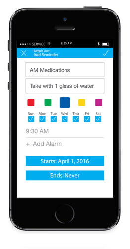 iChoice Med-Reminder Plus with Smart notifications - Precision Lab Works